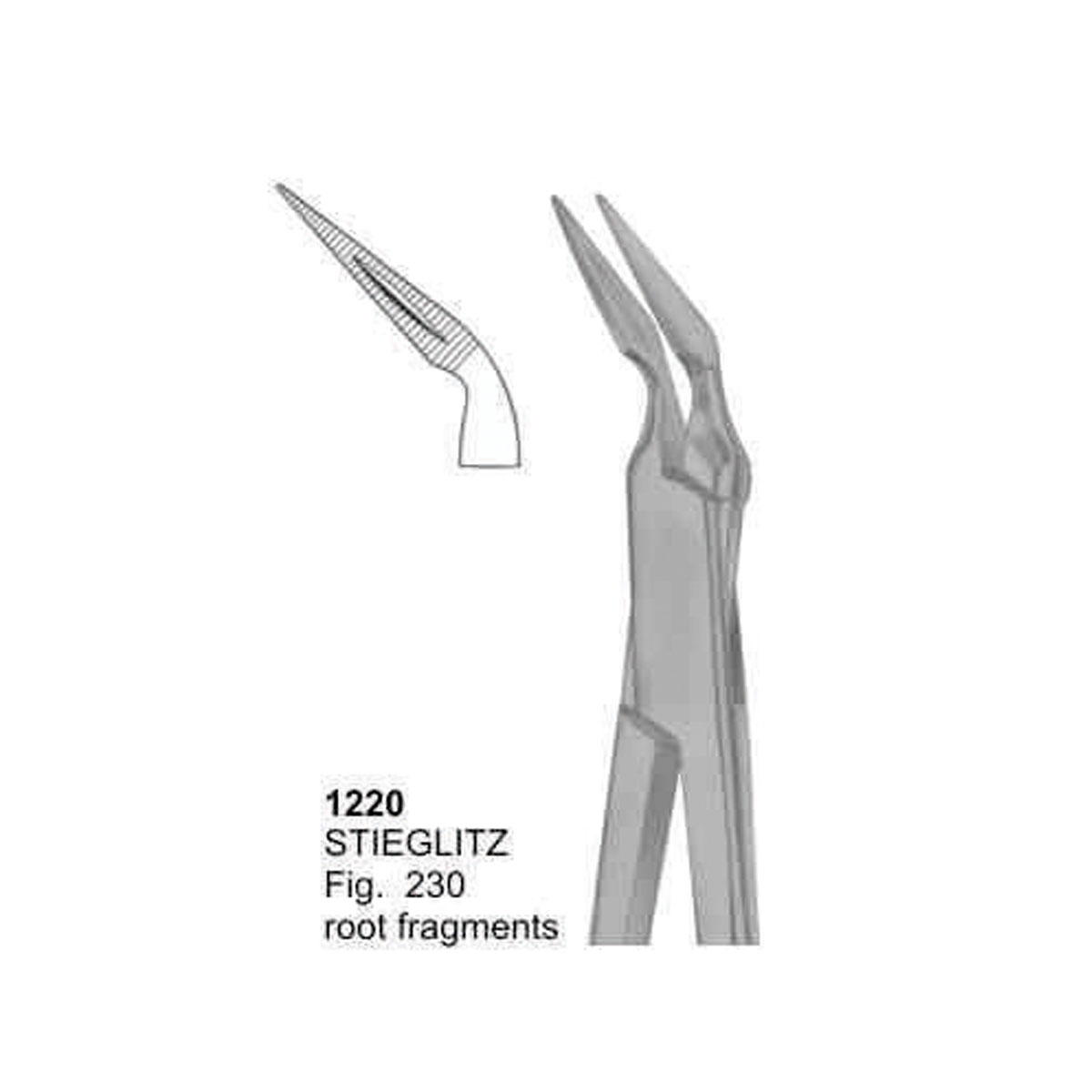 Root Splinter Forceps