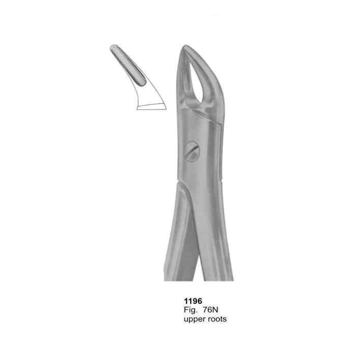 Extracting Forceps (With Fitting Handle)