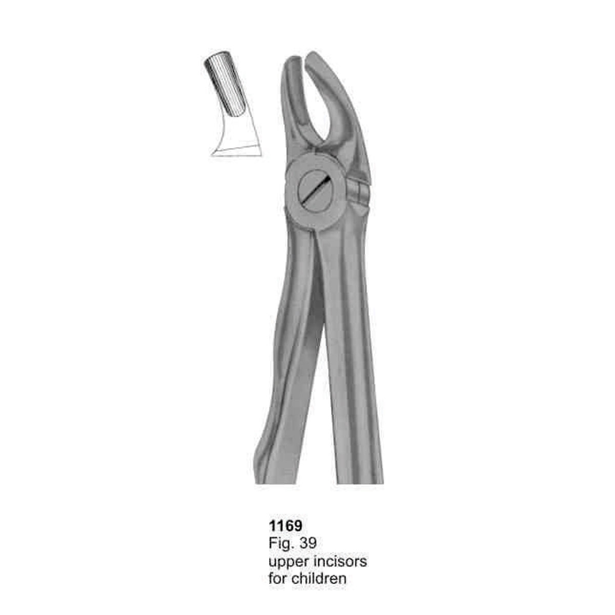 Extracting Forceps (With Fitting Handle)