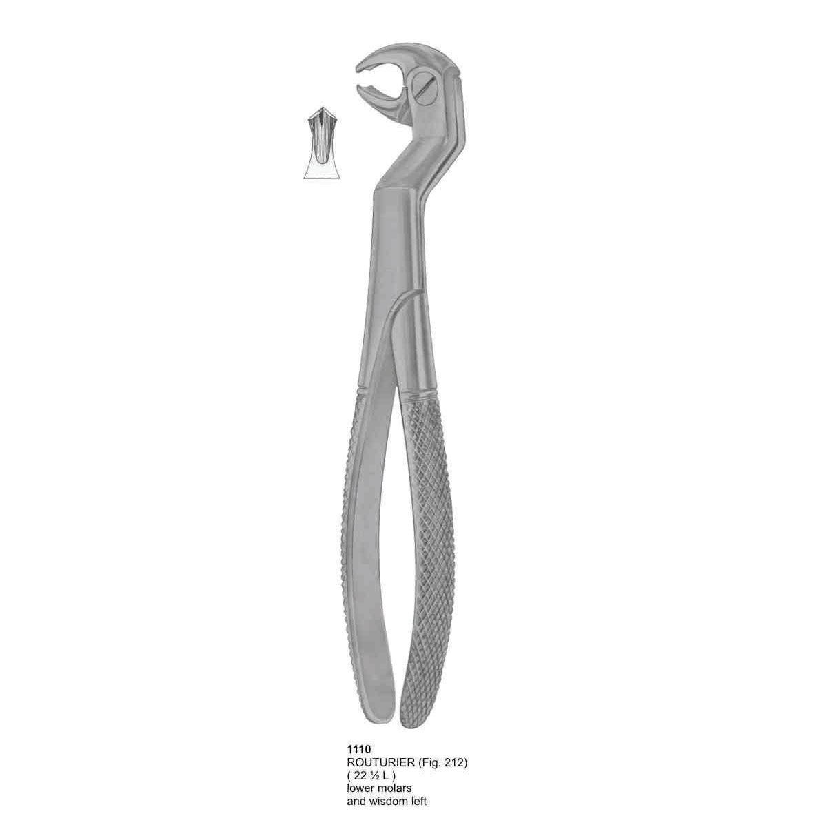 Wisdom Extracting Forceps 