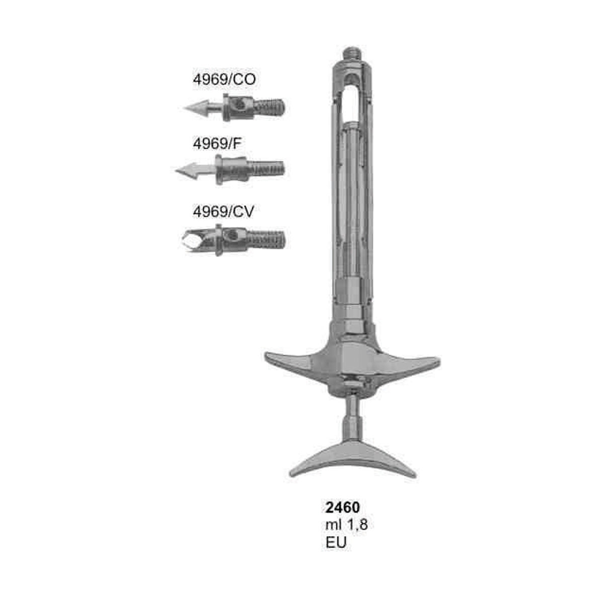 Aspirating Syringe